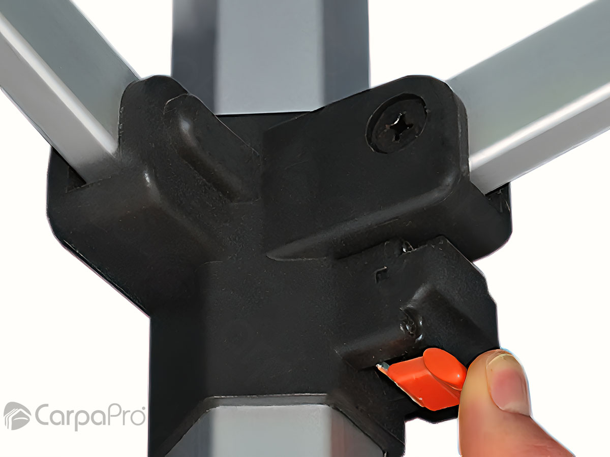 Sistema de bloqueo del pie de CarpaPro Elite HEX40