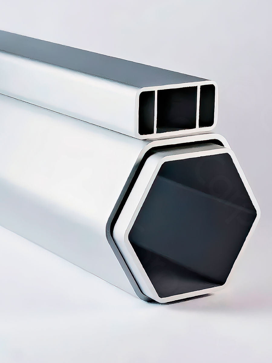 Perfil hexagonal de aluminio anodizado CarpaPro Elite HEX40