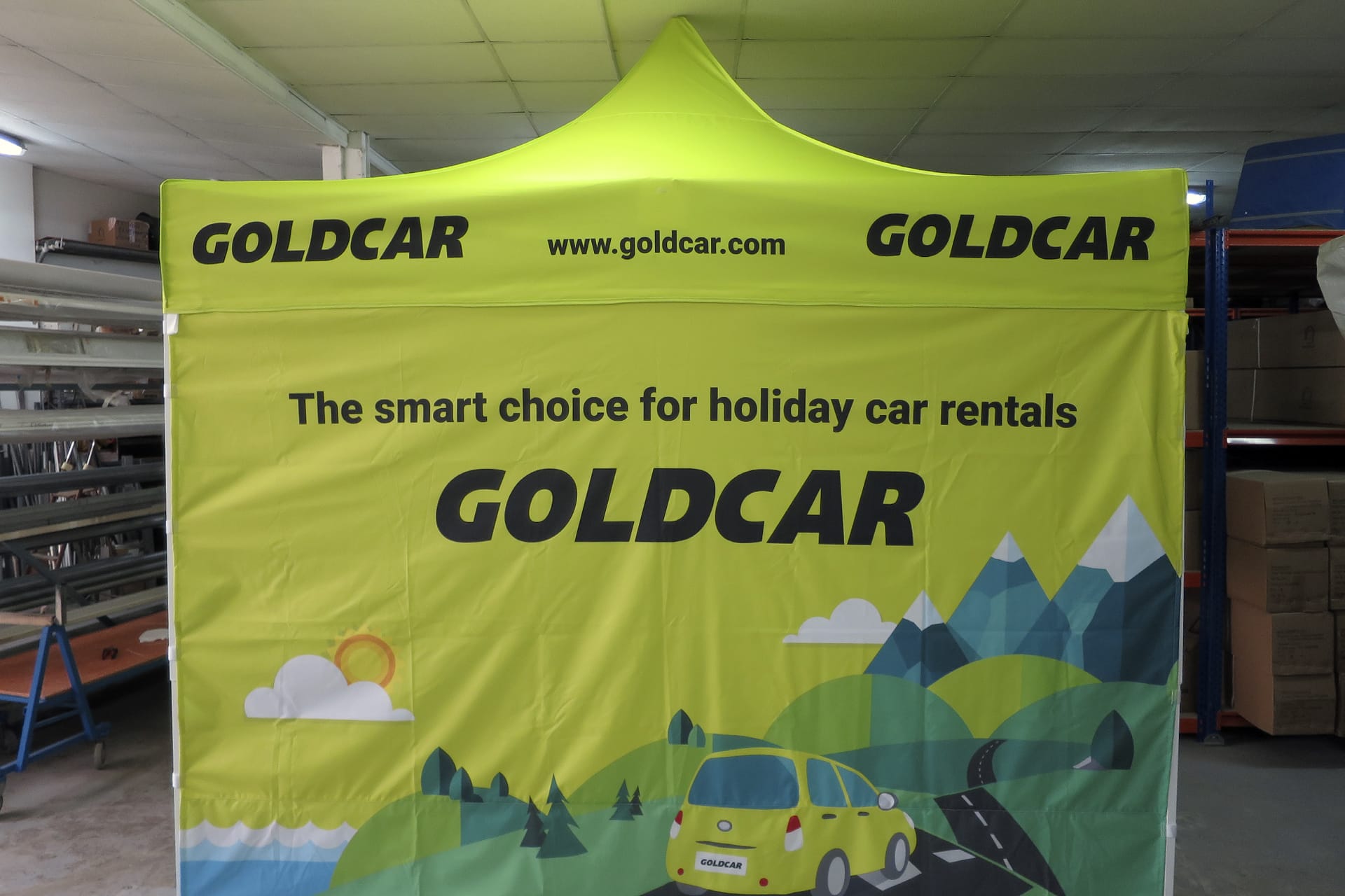 Carpa plegable personalizada para uso profesional