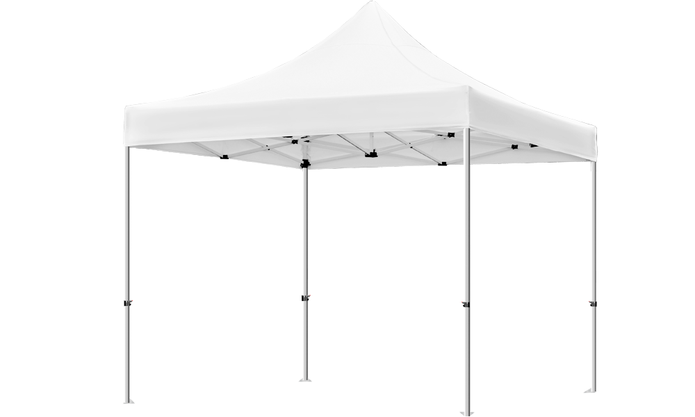 Carpa plegable CarpaPro Basic HEX40 blanca